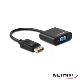 CABLE ADAPTADOR DISPLAY PORT A VGA NETMAK NM-C105