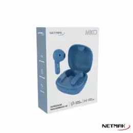 AURICULARES BLUETOOTH NETMAK NM-MIKO-B BLUE
