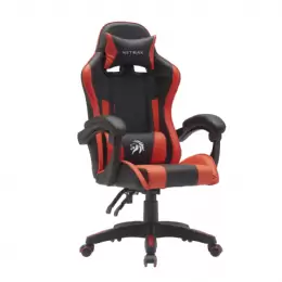 SILLA GAMER NETMAK NM-BEAST-R NEGRO/ROJO