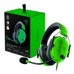 AURICULAR RAZER BLACKSHARK V2 X GREEN