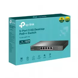 SWITCH 5 PORTS MULTIGIGA TP-LINK TL-SG105PP 2.5G 4-POE