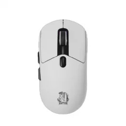 MOUSE WIRELESS RAPTOR STORM GRIP 7-BTN WHITE