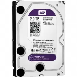 HDD 2 TB. SATA3 WESTERN DIGITAL PURPLE