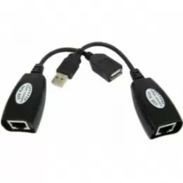 CABLE USB EXTENSION ACTIVA P/UTP H/45M