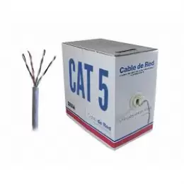 CABLE UTP CAT 5e 100M NETMAK INTERIOR