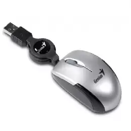 MOUSE MINI GENIUS MICRO TRAVELER SILVER