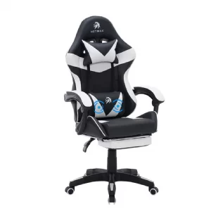 SILLA GAMER NETMAK NM-SG907 C/APOYAPIES Y MASAJEADOR