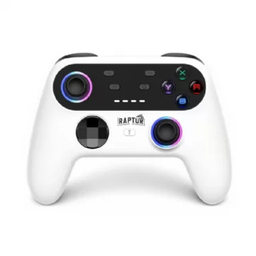 GAMEPAD RAPTOR APEX WHITE BLUETOOTH PC/PS3/PS4