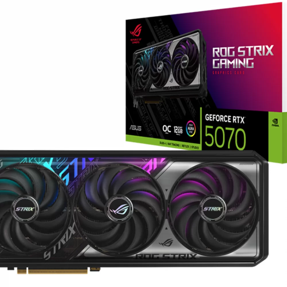 VIDEO GEFORCE RTX 5070 12 GB. ASUS ROG STRIX – NewComputers