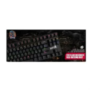 TECLADO RAPTOR FIRECLAW M87 RED OTEMU