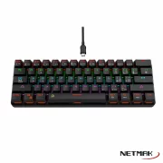 TECLADO MECANICO NETMAK NM-DOMINATE BLACK