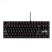 TECLADO RAPTOR FIRECLAW M87 RED OTEMU