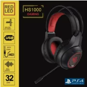 AURICULAR C/MIC SHENLONG HS1000 LED ROJO