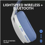 AURICULAR WIRELESS LOGITECH G435 WHITE