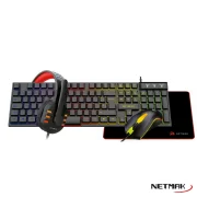 COMBO GAMER 4 EN 1 NETMAK NM-GC479