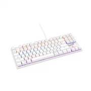 TECLADO RAPTOR FIRECLAW M87 WHITE
