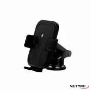 SOPORTE P/CEL NETMAK NM-HC42 C/CARGA INALAMBRICA