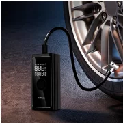 COMPRESOR DE AIRE PORTATIL C/POWERBANK NETMAK NM-CA101