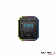 TRANSMISOR DE FM C/BLUETOOTH NETMAK NM-CAR38