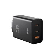 CARGADOR USB-C 65W TRIPLE NETMAK NM-CP42 C/CABLE