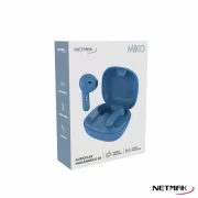 AURICULARES BLUETOOTH NETMAK NM-MIKO-B BLUE