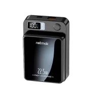 POWER BANK INALAMBRICO 10.000 MAH NETMAK NM-PB14 MAGNETICO