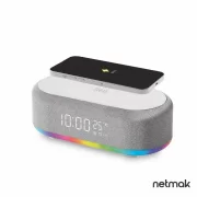 RELOJ DESPERTADOR C/CARGA INALAM. NETMAK NM-RD12