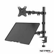 SOPORTE P/MONITOR Y LAPTOP NETMAK NM-ST26