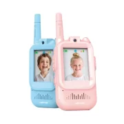 WALKIE TALKIES CON CAMARA NETMAK NM-WALKIE AZUL/ROSA (PACK X2)