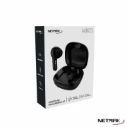 AURICULARES BLUETOOTH NETMAK NM-MIKO BLACK