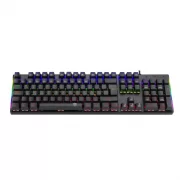 TECLADO T-DAGGER NAXOS BLACK T-TGK310-BL