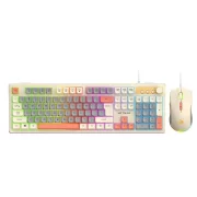 TECLADO Y MOUSE NETMAK NM-TM34 MINIMALISTA