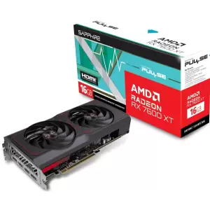 VIDEO RADEON RX 7600 XT 16 GB. SAPPHIRE PULSE GAMING