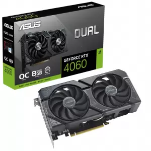 VIDEO GEFORCE RTX 4060 8 GB. GDDR6 ASUS DUAL OC
