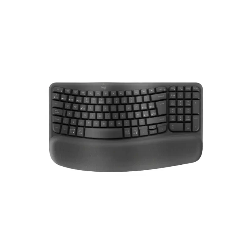 TECLADO WIRELESS LOGITECH WAVE KEYS ERGO BLACK