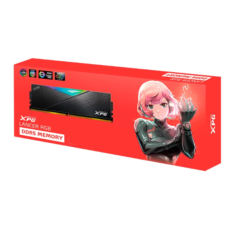 DDR5 32 GB. 6000 MHZ ADATA XPG LANCER RGB