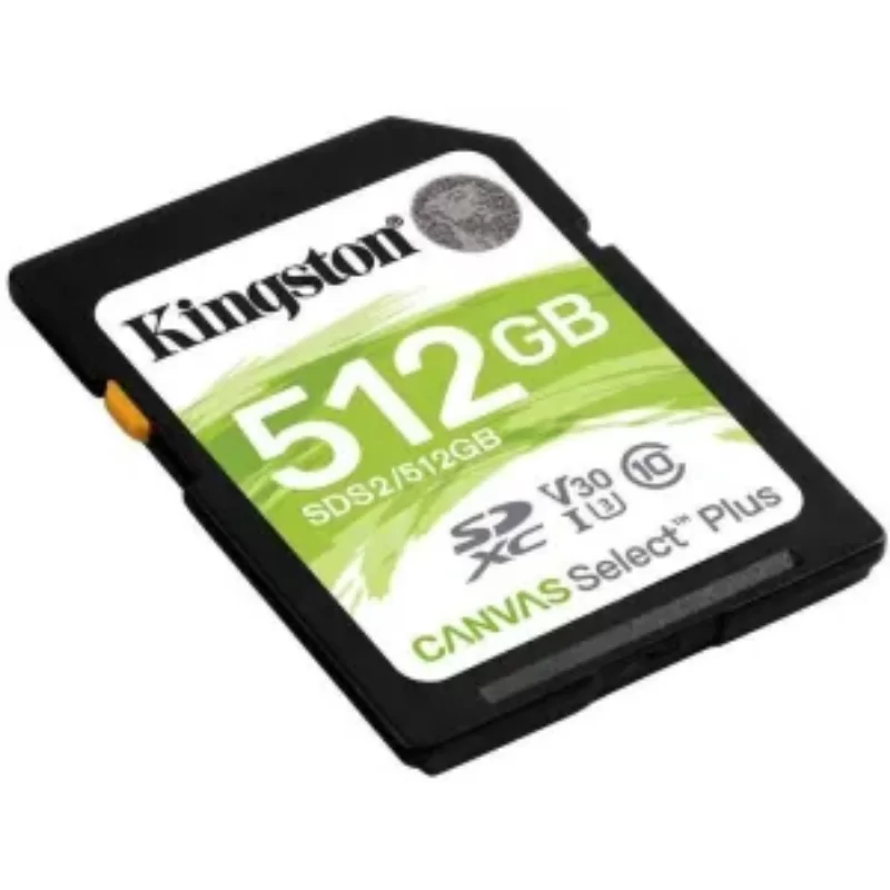 MEMORIA SD 512 GB. KINGSTON CANVAS SELECT PLUS