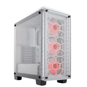 GABINETE CORSAIR CRYSTAL 460X RGB WHITE