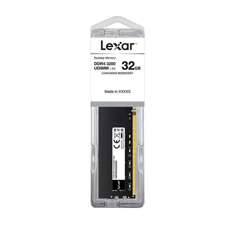 DDR4 32 GB. 3200 MHZ LEXAR