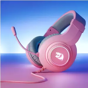 AURICULAR REDRAGON H260 HYLAS PINK RGB