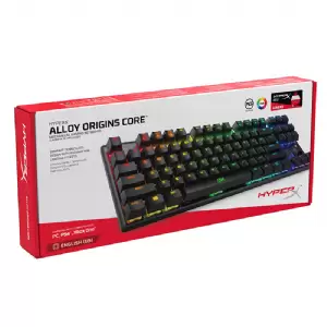 TECLADO HYPERX ALLOY ORIGINS CORE LINEAR RED ENG