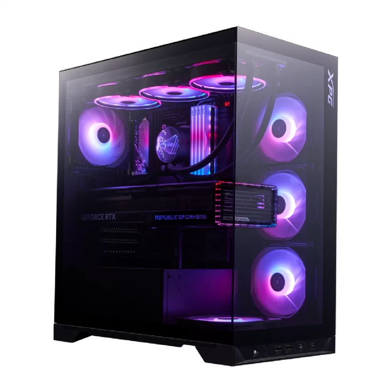 GABINETE XPG INVADER X BTF BLACK FAN ARGB X5