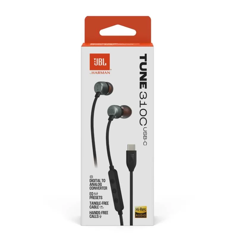 AURICULARES JBL T310C USB-C