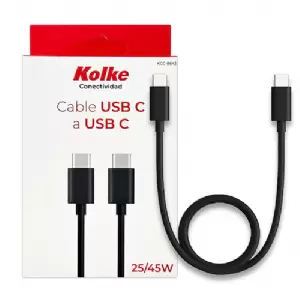 CABLE TYPE C / TYPE C KOLKE KCC-8643 1M