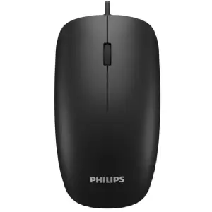 MOUSE PHILIPS M214 USB BLACK