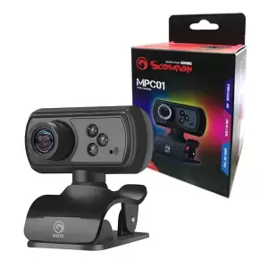 WEBCAM MARVO MPC01 1080P LED