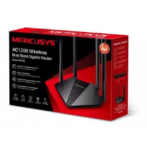 ROUTER WIFI MERCUSYS MR30G AC1200 4 ANTENAS