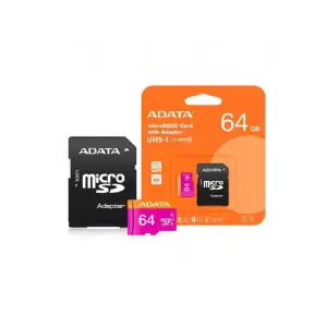 MEMORIA MICRO-SD 64 GB. CLASS10 ADATA