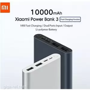 POWER BANK 10000 MAH XIAOMI PLM13ZM 18W