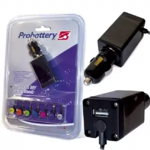 FUENTE NOTEBOOK UNIVERSAL P/AUTO 12V 50W